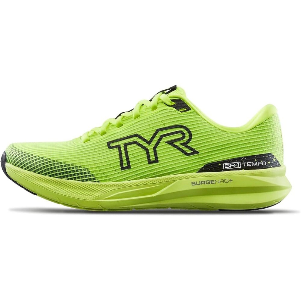 TYR Unisex Sr-1 Tempo Running Athletic Shoes Sneaker Attak Yellow 10.5 US Men